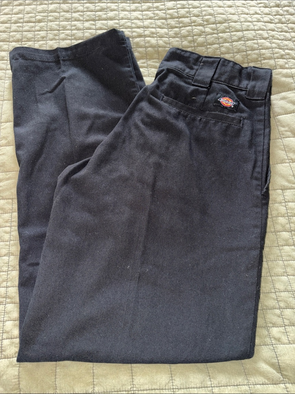 Dickies Men’s Black Chinos - Straight Fit